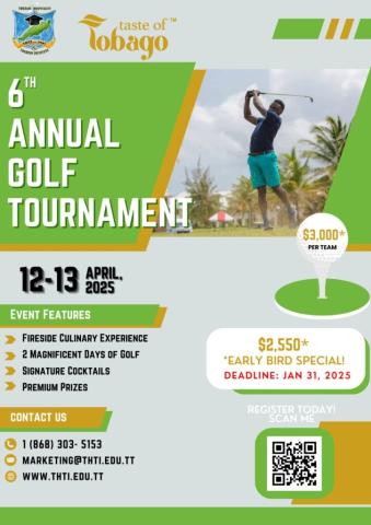 6th Annual Taste of Tobago Golf Tournament 2025